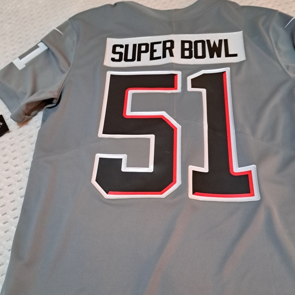 NIKE MEN SHIRT NFL DRI-FIT SUPER BOWL HOUSTON TX SIZE L - Picture 2 of 11